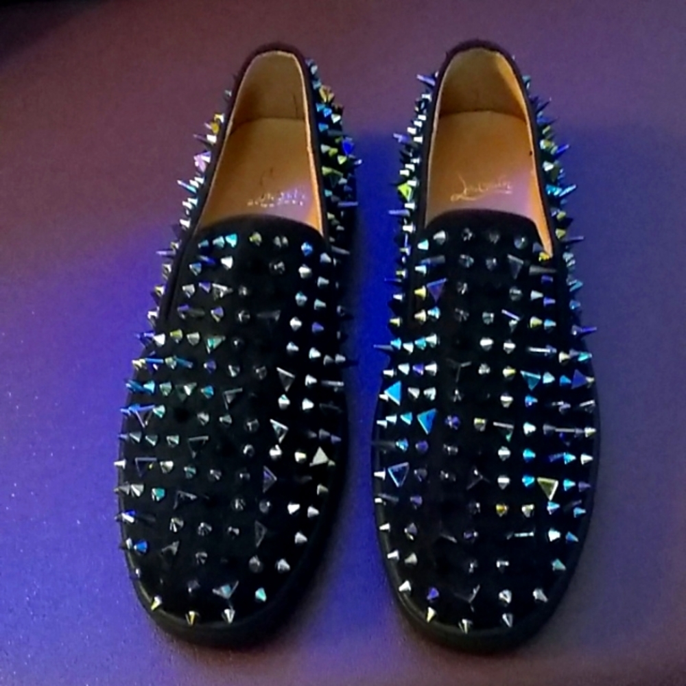 Men's Loubs Mixed Spikes Boat shoes Multi Color